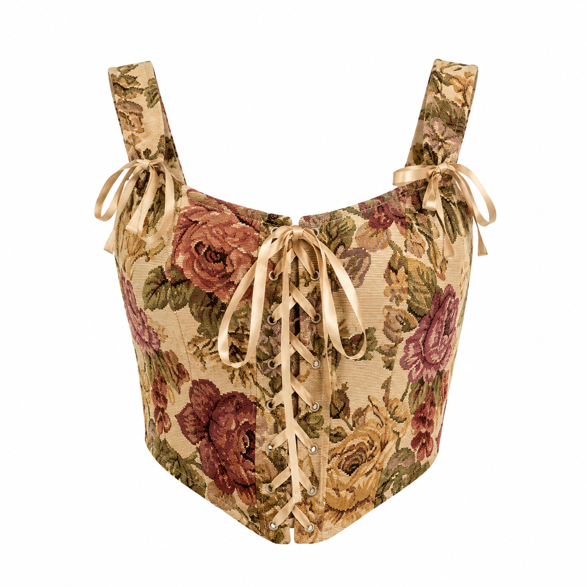 Bawaal Women’s Jacquard Solid Crop Top with Shoulder Straps