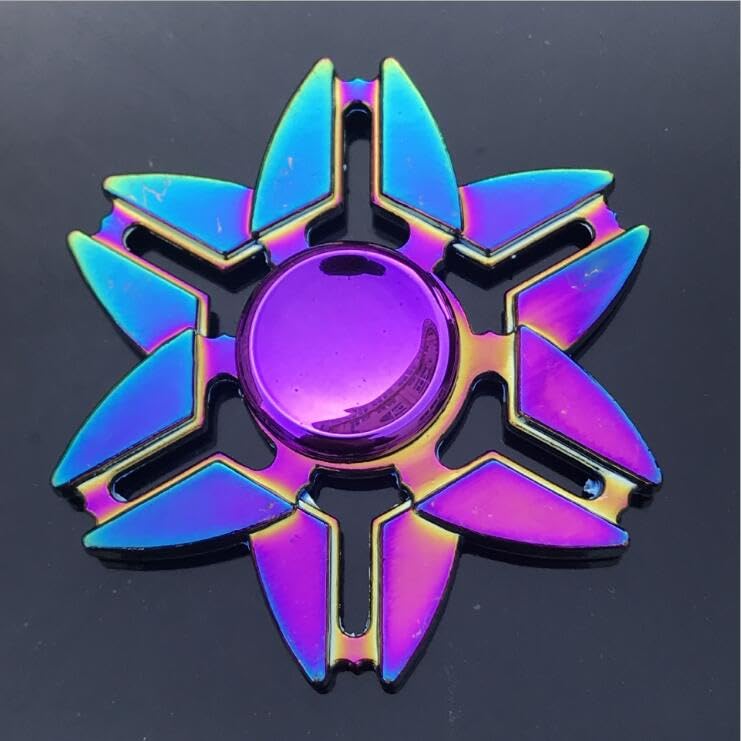 Bawaal R6 Fidget Maze Metal Puzzle Spinner – Stress Relief Sensory Toy for Kids & Adults | Creative Brain Teaser Game | Small Size | Made in India