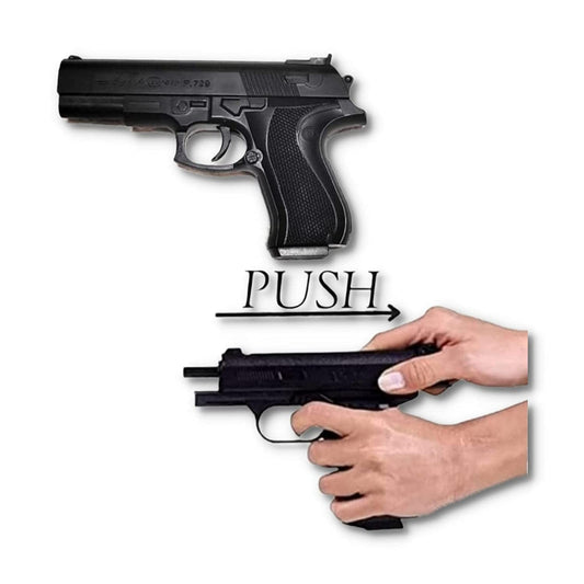 Bawaal Plastic BB Bullet Toy Gun for Kids with Approx. 30 BB Bullets (Combo of 2) | Made in India