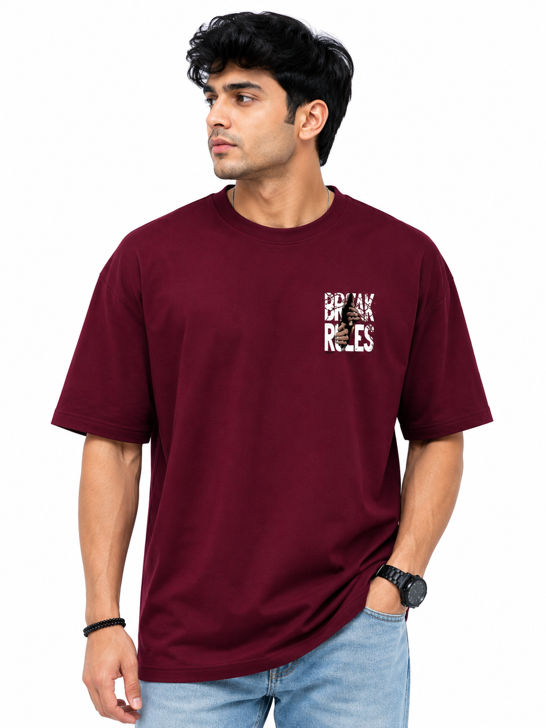 Bawaal Oversized Round Neck T-Shirt