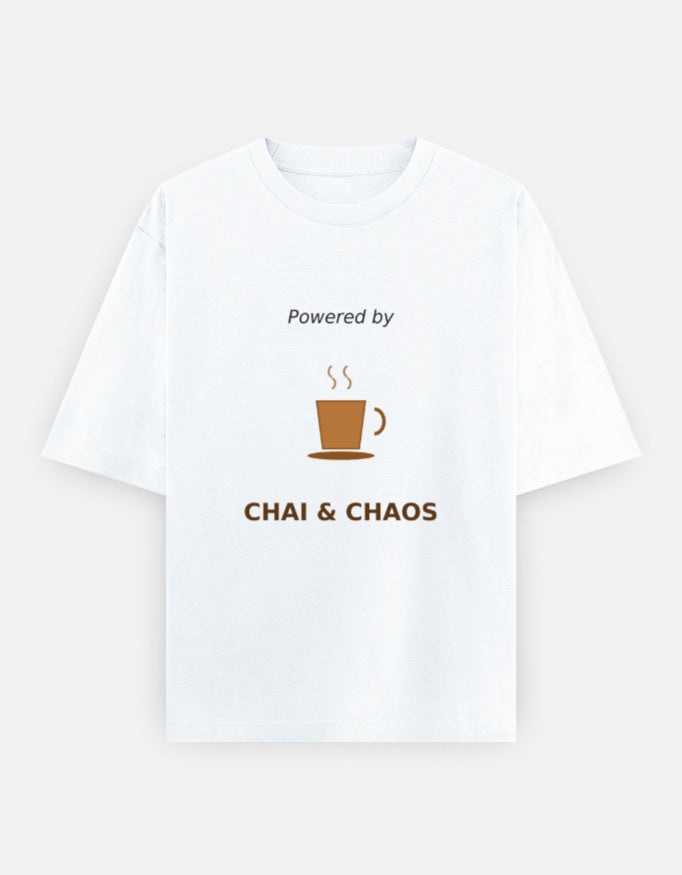 Bawaal Chai & Chaos Unisex Oversized Classic T-Shirt | Premium Cotton Streetwear