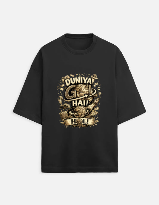 Bawaal Unisex Terry Oversized T-Shirt | Premium Cotton Terry Casual Wear