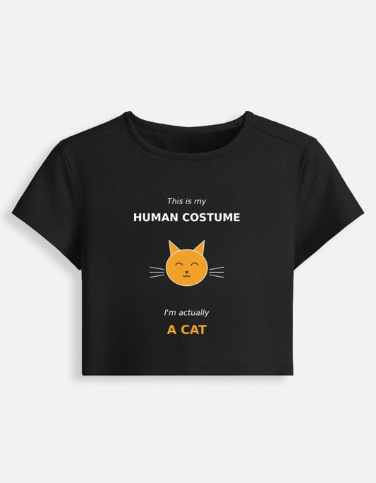Bawaal IAmCatBlack Unisex Cotton T-Shirt | Premium Graphic Casual Wear