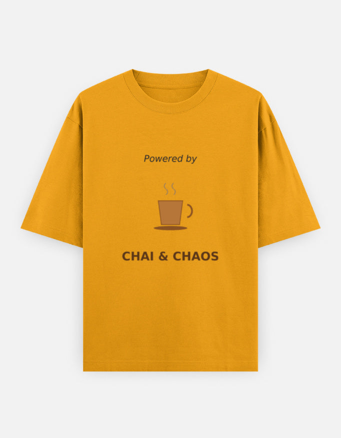 Bawaal Chai & Chaos Unisex Oversized Classic T-Shirt | Premium Cotton Streetwear