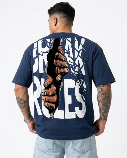 Bawaal Men’s Oversized Graphic Printed T-Shirt